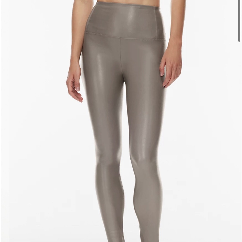 Aritzia vegan leather leggings